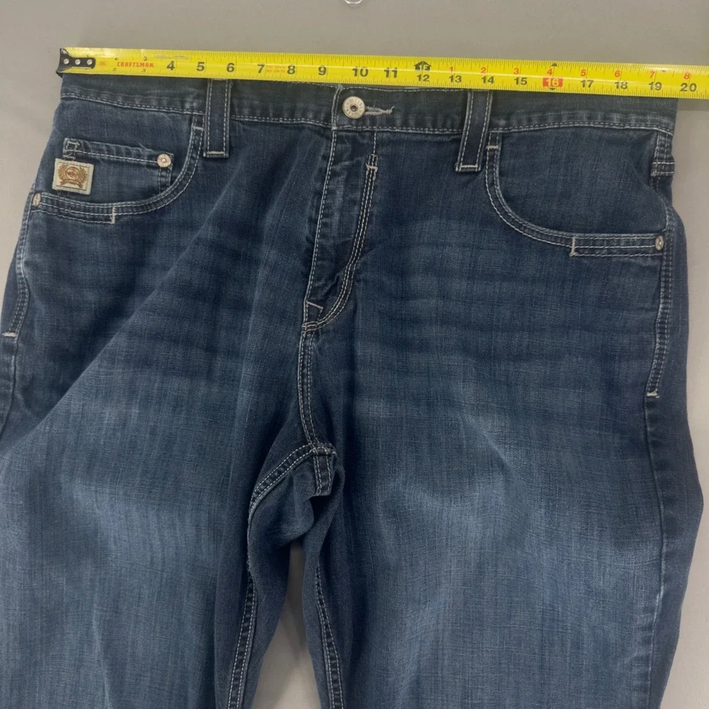 Cinch Carter 2.4 Men Relaxed Bootcut Jeans Blue Medium Wash 40x34 MB71934005